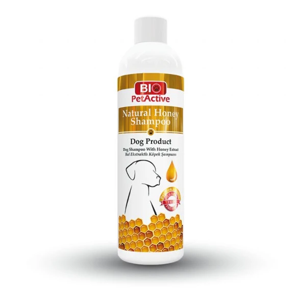 Bio Petactive Bal Özlü Köpek Şampuan 250 ml ürün görseli 1