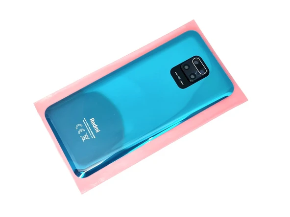 Xiaomi Redmi NOTE 9S Arka Kapak Batarya Kapağı (Cam Kamera Camı) Mavi ürün görseli 1