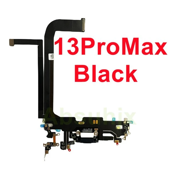 iPhone 13 PRO MAX FULL Şarj Soketi (SİYAH) ürün görseli 1