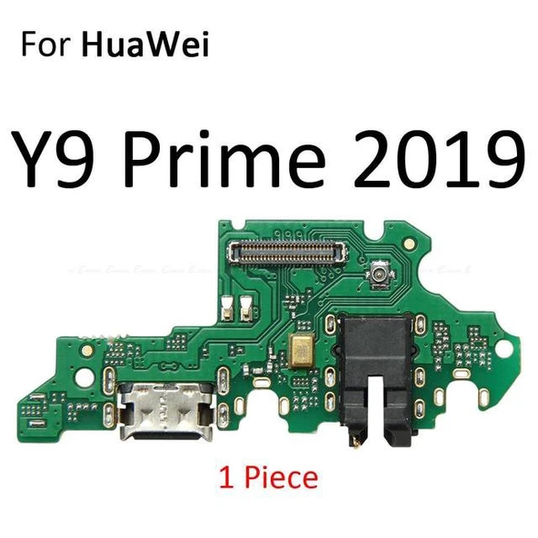 Tkgz - Y9 Prime 2019 FULL Şarj Soketi Kulaklık Soketi ORJ ürün görseli 1