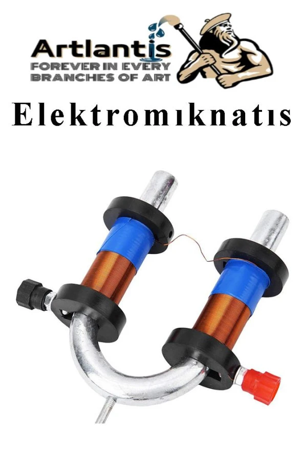 Elektromıknatıs 1 Adet Elektromanyetik Mıknatıs Okul Deney Proje Elektro Mıknatıs ürün görseli 1