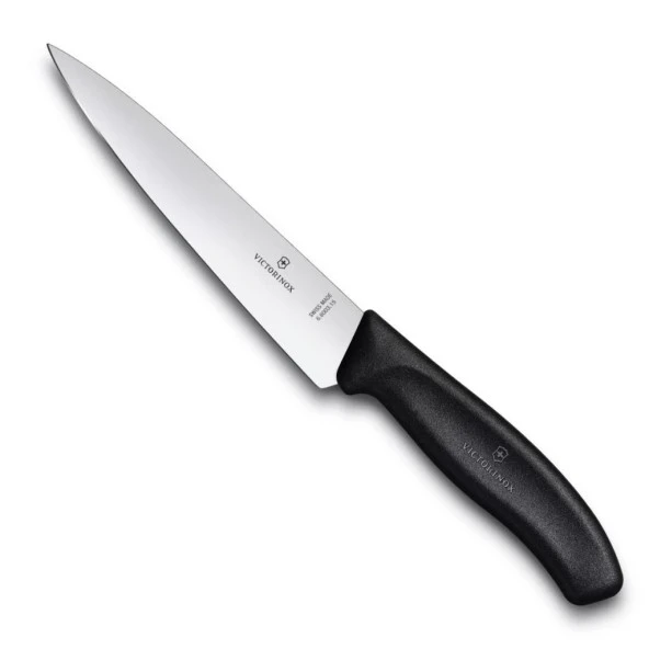 Victorinox SwissClassic 15cm Düz Doğrama Bıçağı 6.8003.15B Siyah ürün görseli 1