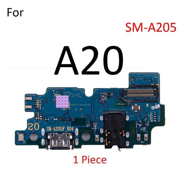 Samsung Galaxy A20 FULL ORJ Şarj Soketi Kulaklık Soketi ürün görseli 1