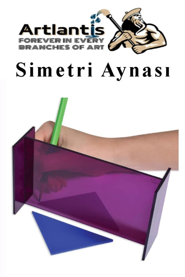 Simetri Aynası 1 Adet Ayna Yansıma Matematik Sınıf Ders Materyali ürün görseli 1