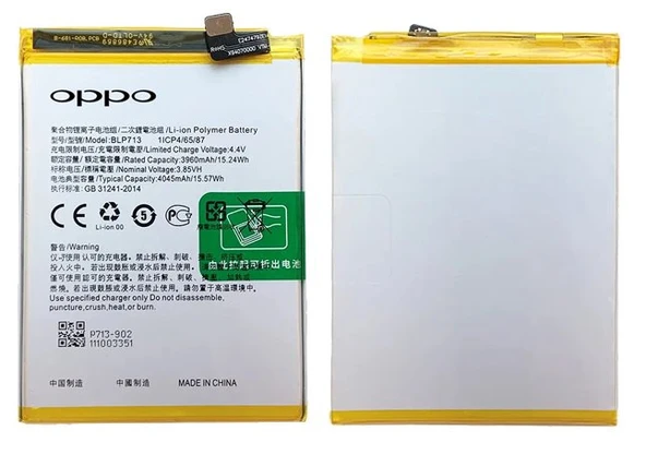 Tkgz Oppo Realme 3 PRO Batarya Pil Sıfır Orijinal ürün görseli 1