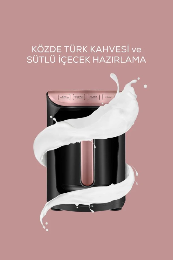 PTTAVM: Hatır Köz Sütlü Türk Kahve Makinesi Antrasit