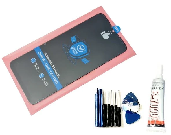 Tecno Spark 10 Lcd Ekran Dokunmatik Kl5q Orijinal + B-7000+Tamir Seti ürün görseli 1