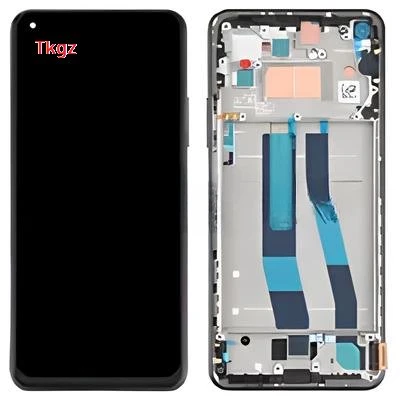 Xiaomi Mi 11 LİTE Lcd Ekran Dokunmatik Orijinal Kalite ÇITALI SİYAH ürün görseli 1
