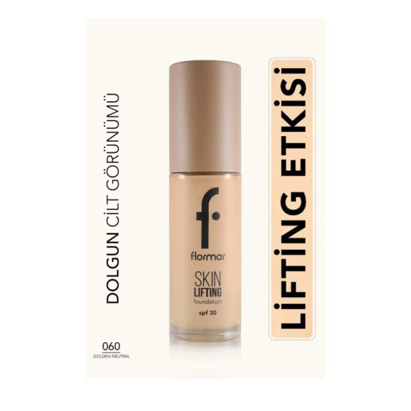 Flormar Lifting Foundation 060 Golden Neutral ürün görseli 1