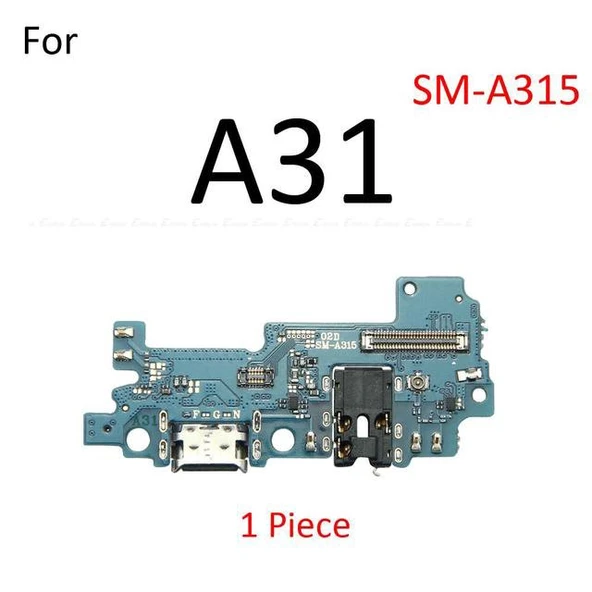 Tkgz Samsung Galaxy A31 FULL ORJ Şarj Soketi Kulaklık Soketi ürün görseli 1
