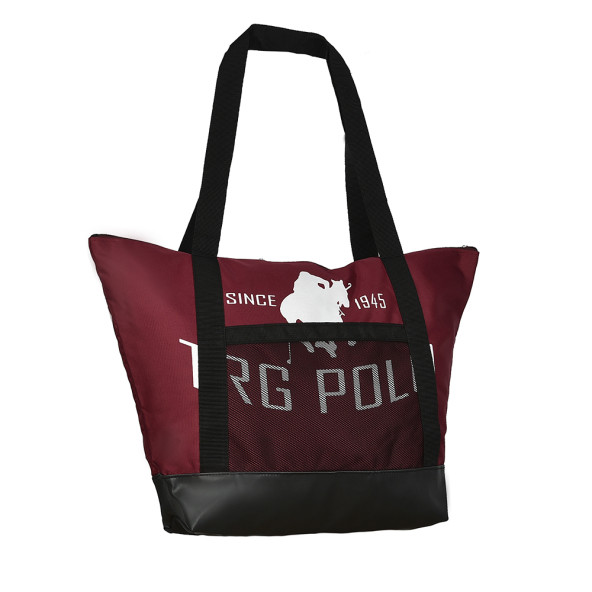 TRG POLO BORDO FİLELİ KADIN OMUZ ÇANTASI ürün görseli 1