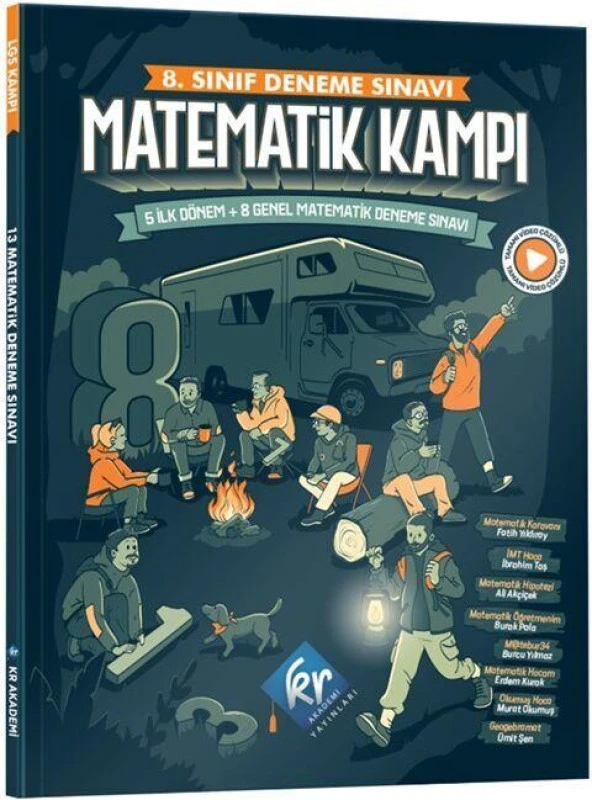 8. Sınıf Deneme Sınavı Matematik Kampı KR Akademi ürün görseli 1