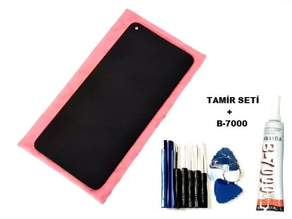 Xiaomi Redmi NOTE 9 Lcd Ekran Dokunmatik ORJİNAL (B-7000+Tamir Seti) ürün görseli 1