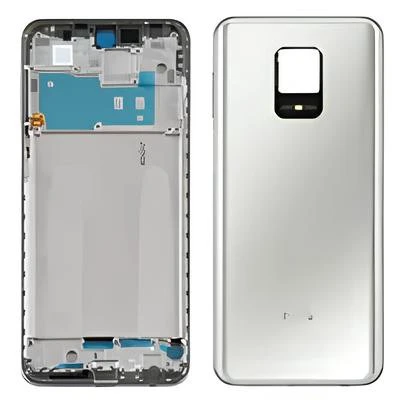 Xiaomi Redmi NOTE 9S FULL Kasa Arka Kapak Takım BEYAZ ürün görseli 1
