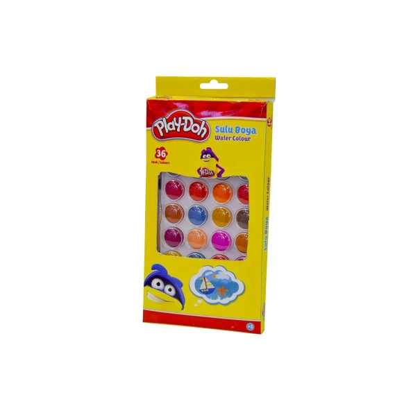 Play-Doh Sulu Boya 23 MM 36 Renk Sulu Boya ürün görseli 1