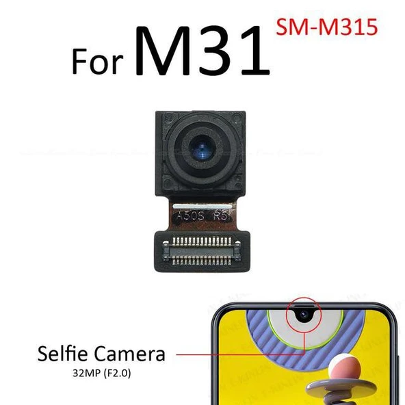 Tkgz Samsung Galaxy M31 Ön Kamera (Orjinal) ürün görseli 1