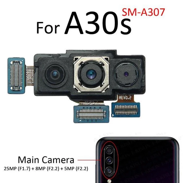 Tkgz Samsung Galaxy A30S Arka Kamera (Orjinal) ürün görseli 1