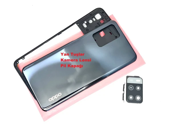 Oppo A54 kasa Arka Pil Batarya Kapağı SİYAH ürün görseli 1