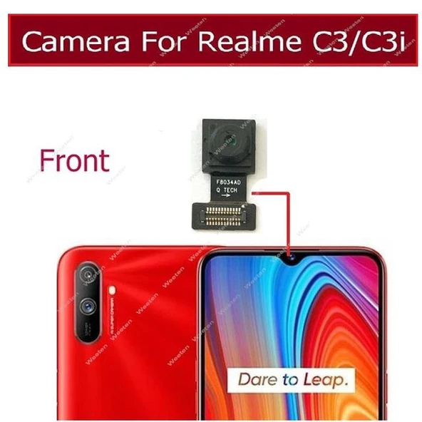 Oppo Realme C3 Ön Kamera ürün görseli 1