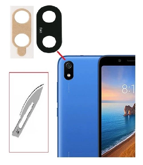 Tkgz Xiaomi Redmi 7A Arka Kamera CAM Lensi + Bistüri Ucu ürün görseli 1