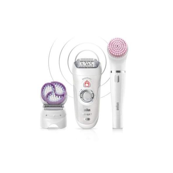 BRAUN Silk-epil 7885,sensosmart, Islak&kuru, 6 Ek Ataçmanlı, Epilatör ürün görseli 1