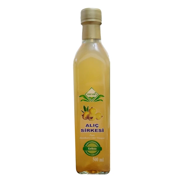 Alıç Sirkesi Cam Şişe 500 ML - Resim 4