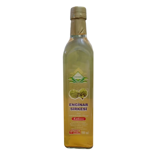 Themra Enginar Sirkesi Cam Şişe 500 ML ürün görseli 1