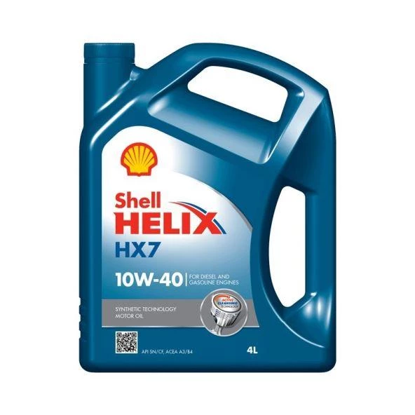 SHELL HELİX HX7 10W40 - 4 LİTRE ürün görseli 1
