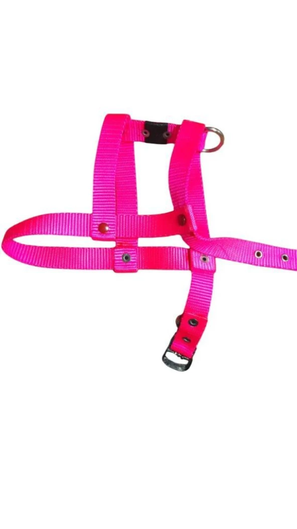 Lovely Ayarlanır Köpek Göğüs Tasması 2cm 5-17 Kg Aralığındaki Köpeklere PEMBE ürün görseli 1