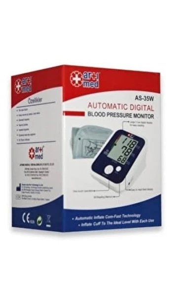 Artımed AS-35W Koldan Tansiyon Ölçer ürün görseli 1