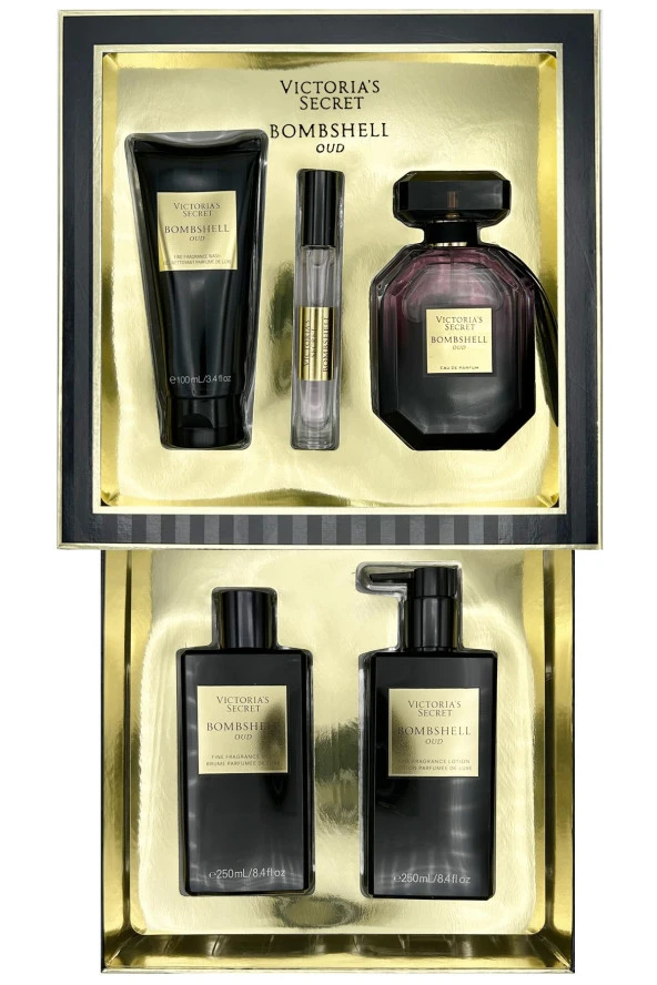 Victoria's Secret Bombshell Oud Parfüm Hediye Seti ürün görseli 1