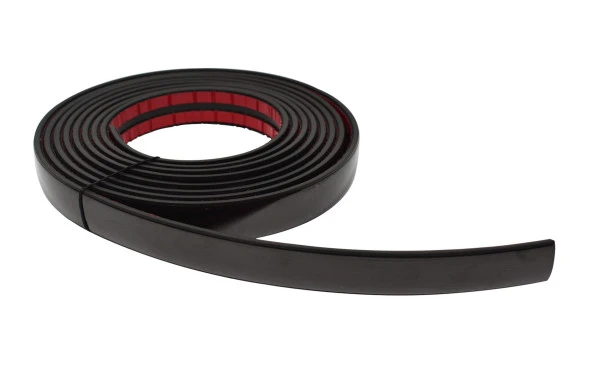 Enzelo  18mm 3d Dekoratif Black Siyah Nikelaj Kalın Şerit Çıta 18mm X 5 Metre ürün görseli 1