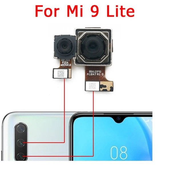 Tkgz Xiaomi Mİ9 LİTE ORJ Arka Kamera ürün görseli 1