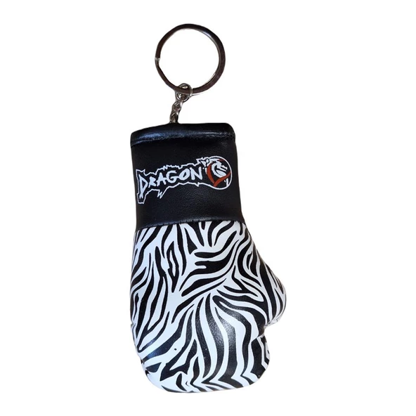 DragonDo AC1342 Boks Eldiveni Anahtarlık Zebra Desen (Tek) ürün görseli 1