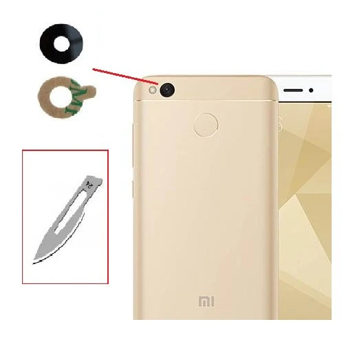 Tkgz Xiaomi Redmi 4X Arka Kamera CAM Lensi + Bistüri Ucu ürün görseli 1