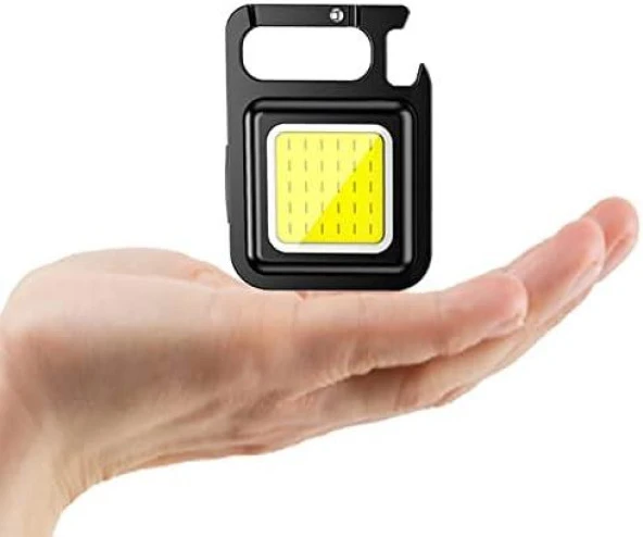 GABBLE Mini LED Işıldak Kamp Feneri Güçlü Işık 600 Lümen ürün görseli 1