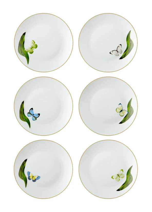 The Mia Folium Pasta Tabağı 6 Kişilik ürün görseli 1