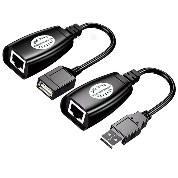 Concord C5605 USB 2.0 RJ45 Sinyal Arttırıcı Uzatma Kablosu ürün görseli 1