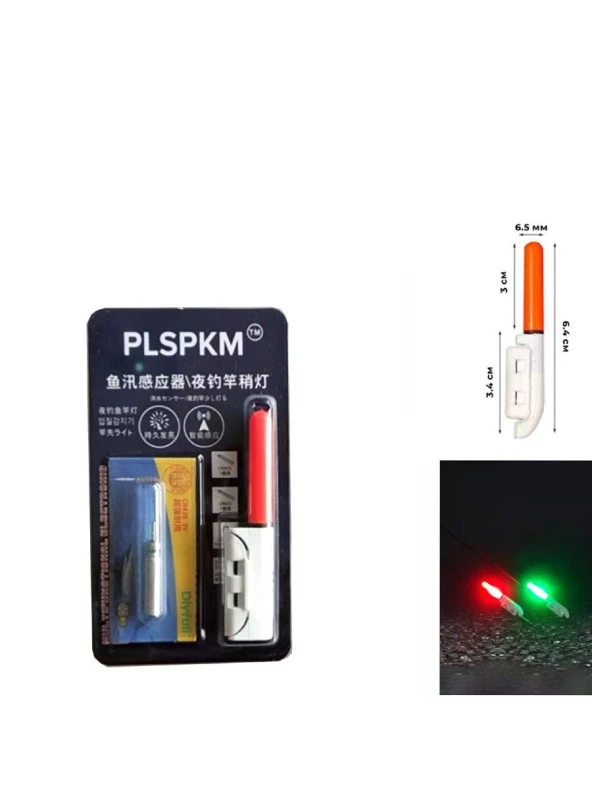 Captain Pilli ve Aparatlı Fosfor Light Stick 4.5x39mm Işıldak RED ürün görseli 1