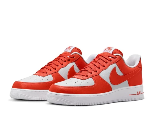 NIKE AIR FORCE 1 BEYAZ-TURUNCU ERKEK SPOR AYAKKABI FZ4627800 E-133 ürün görseli 1