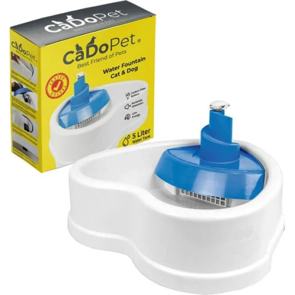Cado Pet Su Pınarı 5lt 3W ürün görseli 1