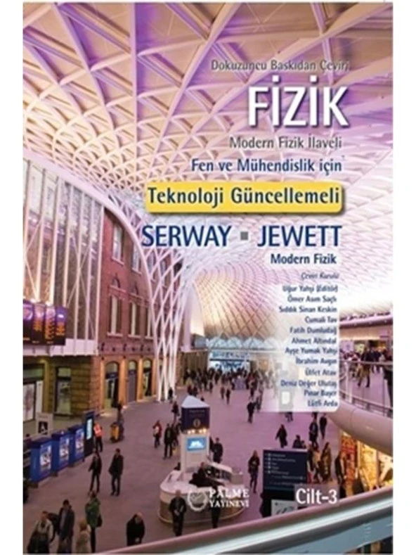 FİZİK SERWAY 3.CİLT (PALME) JEWETT *YENİ* ürün görseli 1