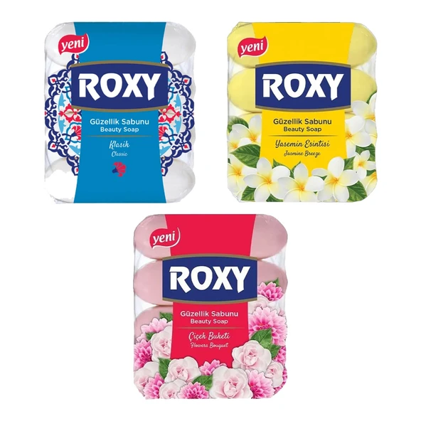 Dalan Roxy Güzellik Sabunu 4x70 gr x 3 Lü Karma Set ürün görseli 1