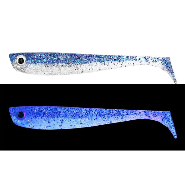 Mef Kılçık 7cm 5 Adet Silikon Yem  Naturel Ghost ürün görseli 1