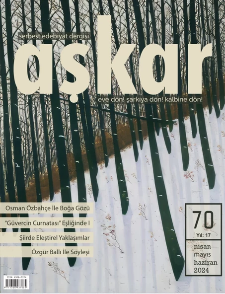 Aşkar 70.Sayı Nisan-Mayıs-Haziran 2024 ürün görseli 1