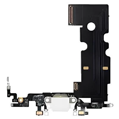iPhone SE 2020 Şarj Soketi Kulaklık Soketi Full BEYAZ Orijinal ürün görseli 1