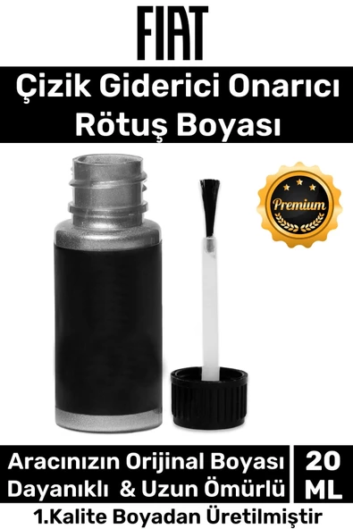 Özel Üretim Suya Dayanıklı Fiat Marka Uyumlu Çizik Taş Izi Giderici Onarıcı 20ml Oto Rötuş Boyası ürün görseli 1