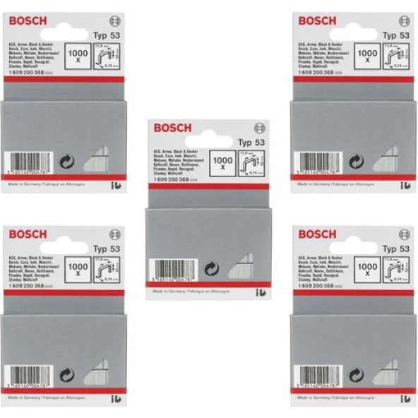 Bosch Zımba Teli TIP53 10mm 5000li 1609200366 ürün görseli 1
