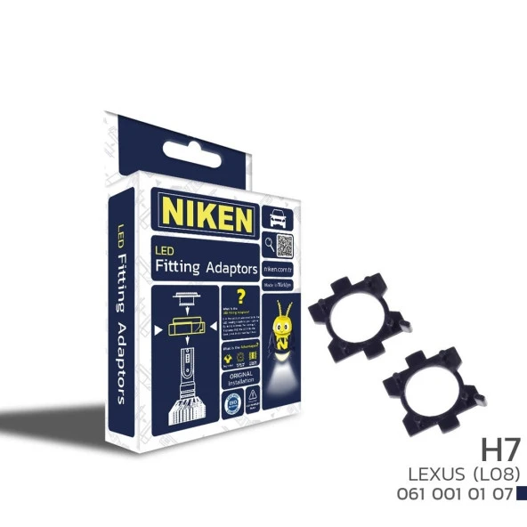 Niken Led Far Montaj Adaptörü H7 Lexus ürün görseli 1