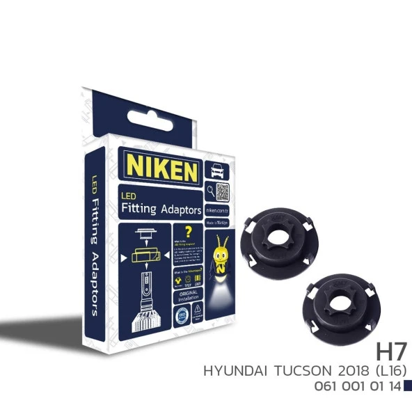Niken Led Far Montaj Adaptörü H7 Hyundai Tucson 2018- ürün görseli 1